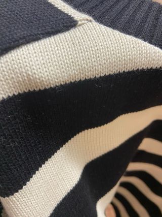 Jersey rayas negras y blancas