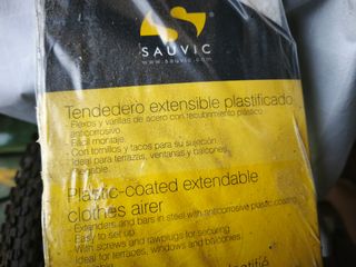 Tendedero extensible blanco Saivic 90cm