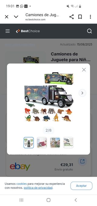 Camión Dino Transporte
