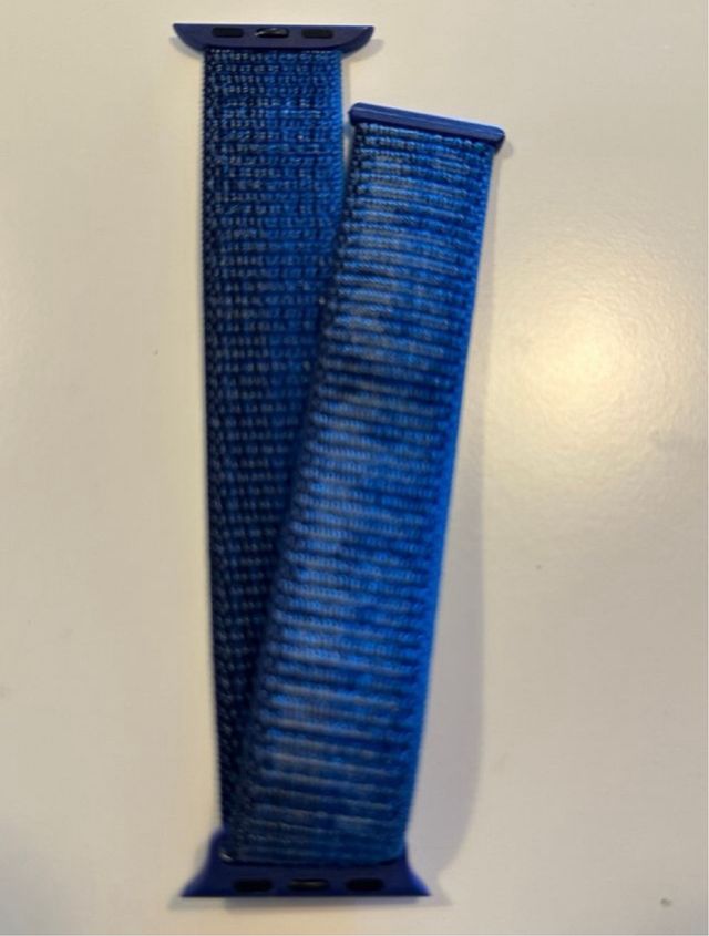 Correa Apple Watch azul - Nueva de velcro