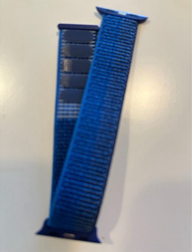 Correa Apple Watch azul - Nueva de velcro
