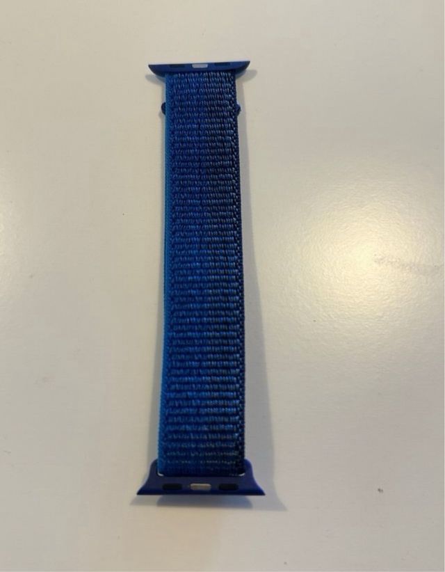 Correa Apple Watch azul - Nueva de velcro