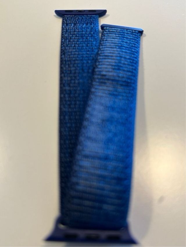 Correa Apple Watch azul - Nueva de velcro