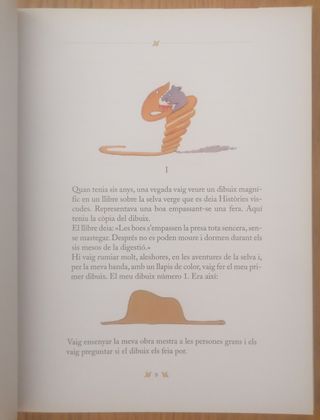 Libro El Petit Príncep, de Saint Exupéry
