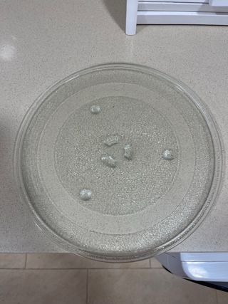 Plato giratorio microondas LG