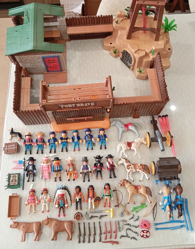 Super lote Playmobil Wild West Oeste