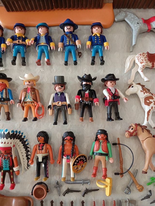 Super lote Playmobil Wild West Oeste
