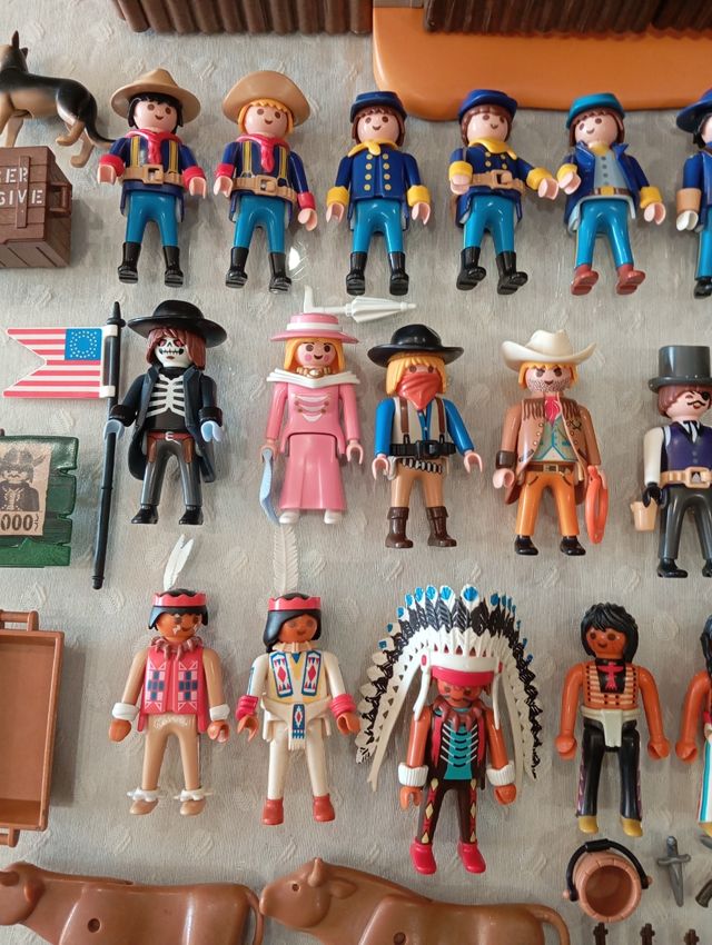 Super lote Playmobil Wild West Oeste