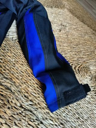 Chaqueta moto Richa - negra y azul