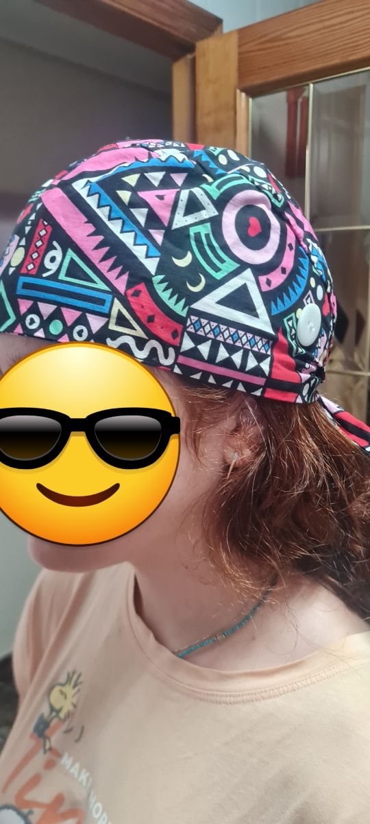 Gorro quirúrjico multicolor pack de 2 unidades