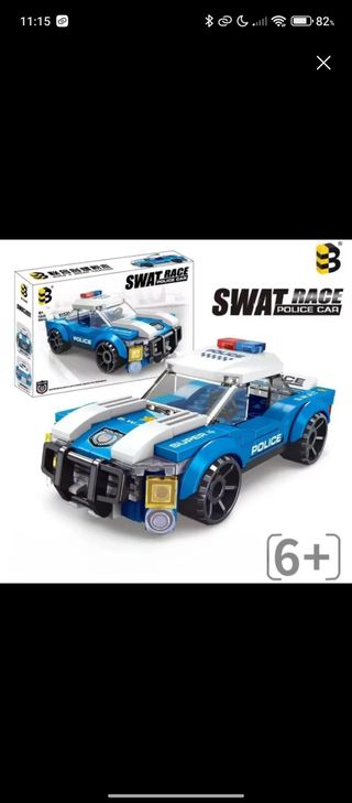 SWAT Race Coche Policía Lego