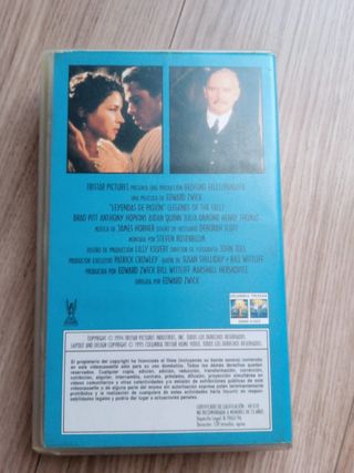 VHS Leyendas de pasión (Brad Pitt)
