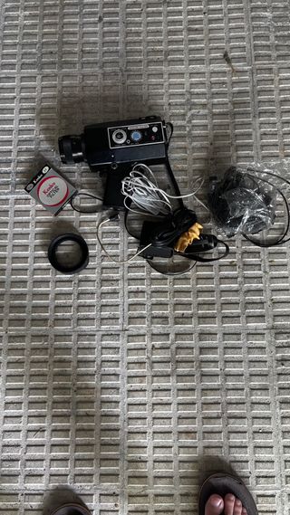 Super 8 Electro camara vintage de 1981 .