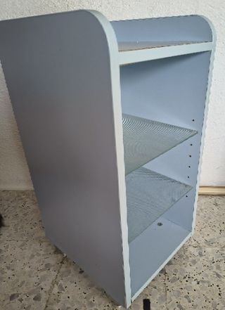 Mueble baño azul IKEA