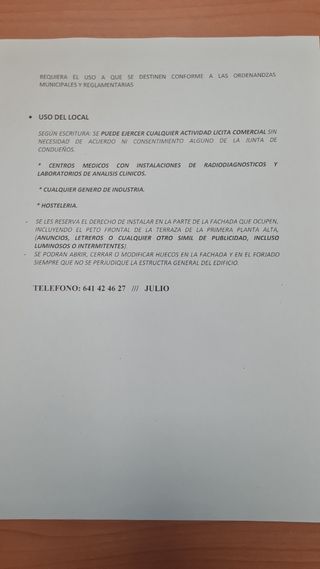 Oficina - Local en alquiler