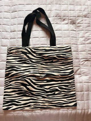 Bolso tote zebra