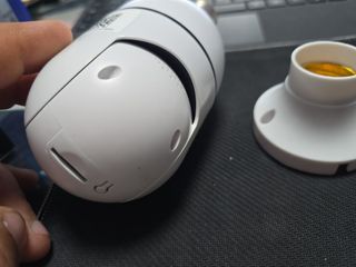 Cámara seguridad bombilla E27 ptz