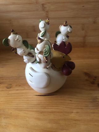 Portacoltelli da burro - Pollo