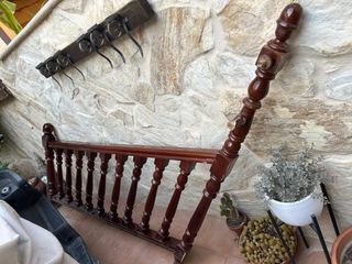 Baranda madera maciza
