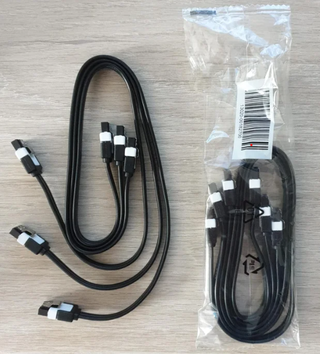 Cable de datos SATA 3 para HDD - B/N