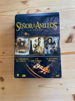 DVDs Trilogía El Señor de los Anillos