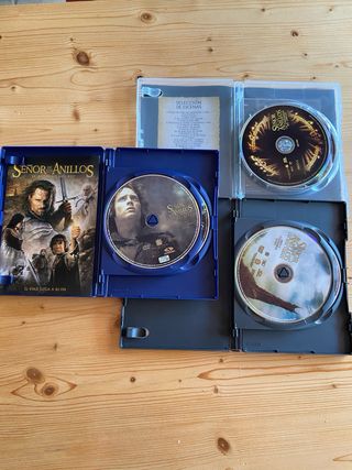 DVDs Trilogía El Señor de los Anillos
