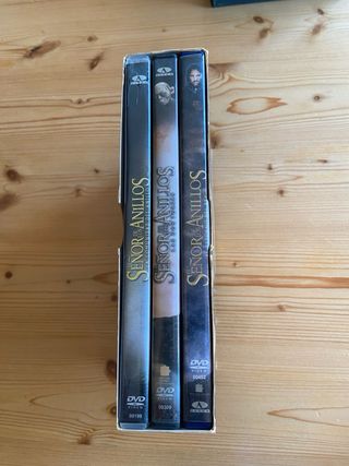 DVDs Trilogía El Señor de los Anillos