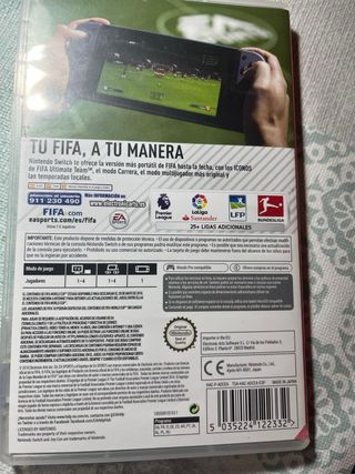 FIFA 18 Nintendo Switch