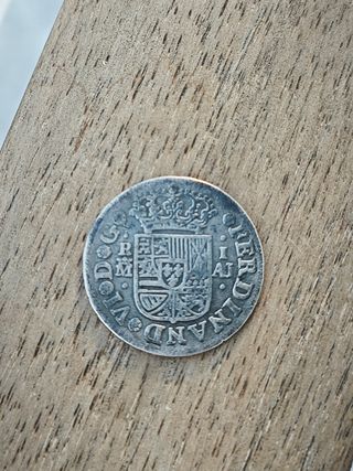 Moneda 1 Real Fernando VI
