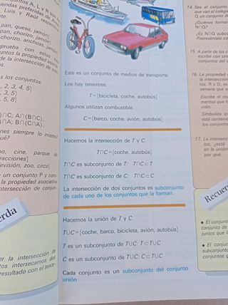 Libro de texto de Matemáticas de 5° EGB.