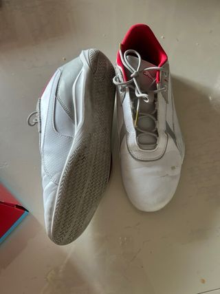 Zapatillas Puma Ferrari - Blancas y Rojas