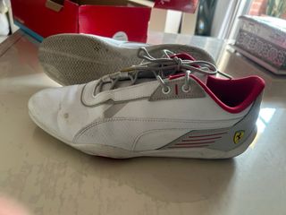 Zapatillas Puma Ferrari - Blancas y Rojas