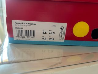 Zapatillas Puma Ferrari - Blancas y Rojas