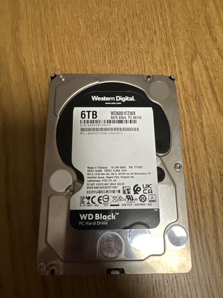 Disco Duro WD Black 6TB