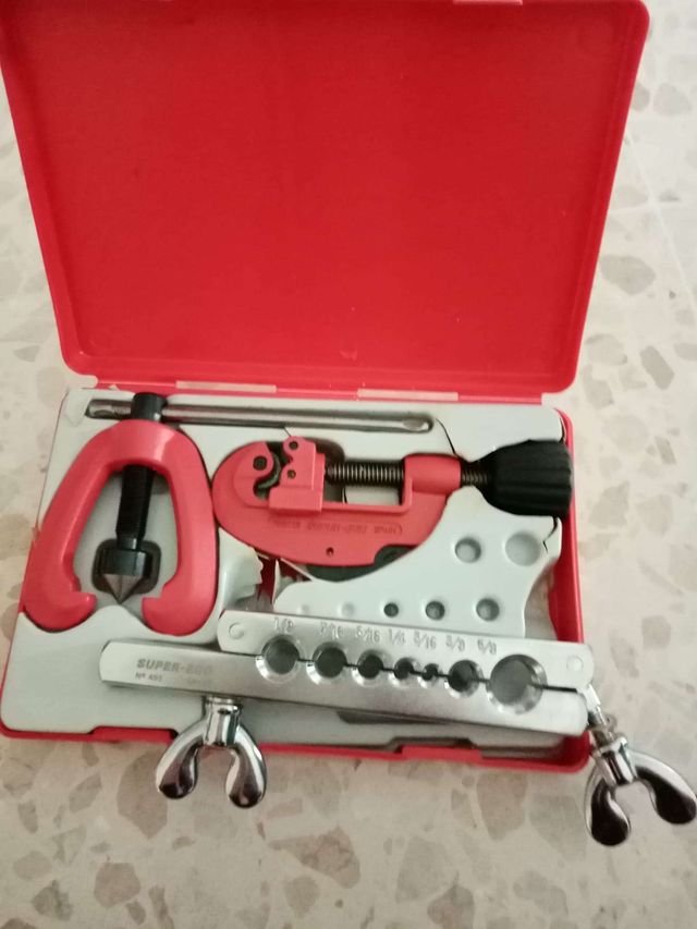 Kit Abocardador Tubos Cobre