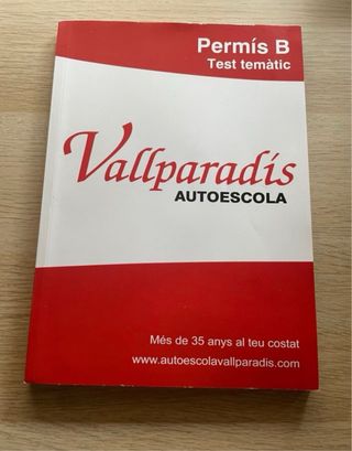 Libros Autoescuela Vallparadis