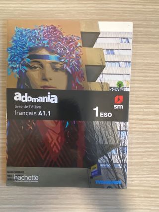 Libro de francés 1 ESO. Adomania. Savia