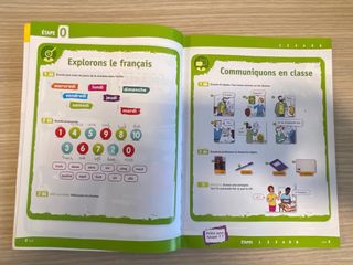 Libro de francés 1 ESO. Adomania. Savia