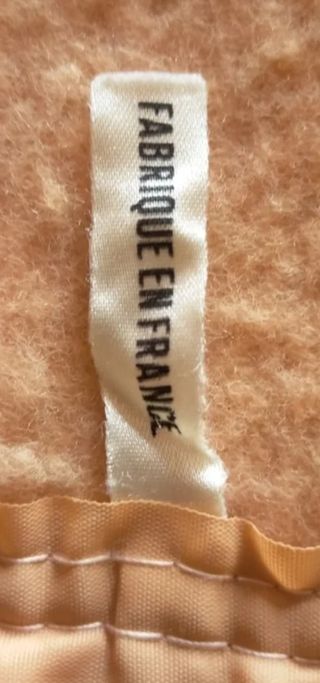 Rebajada lote  de 2 Mantas  - Verde & Rosa salmon