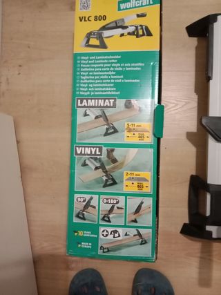 Cortador Parquet Wolfcraft VLC 800