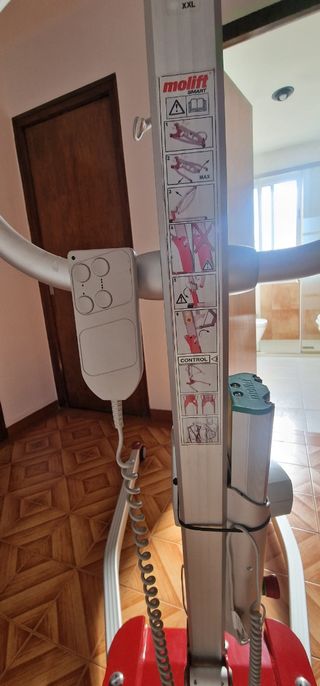 Grúa eléctrica elevación de personas