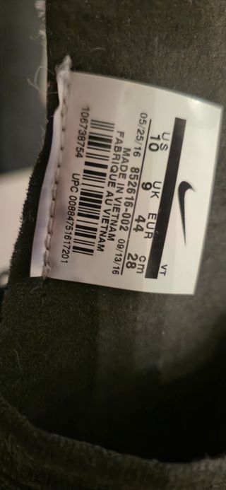 Zapatillas Nike Knit - Blancas y Negras