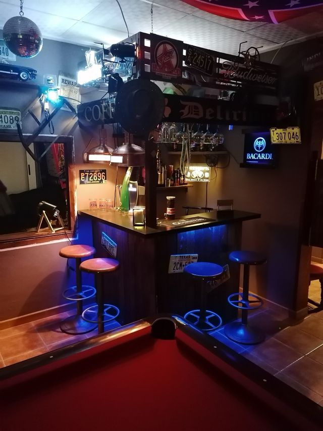 Barra bar americana completa