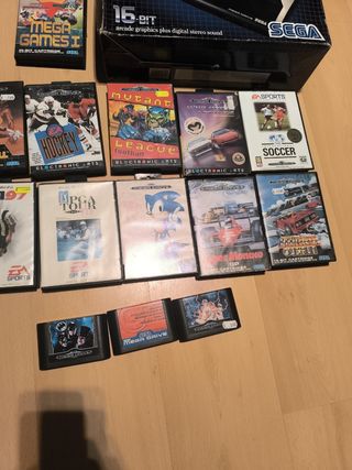 Mega Drive + 18 juegos
