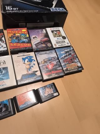 Mega Drive + 18 juegos