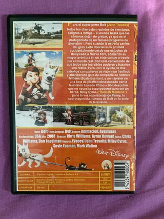 DVD Bolt (película animada)