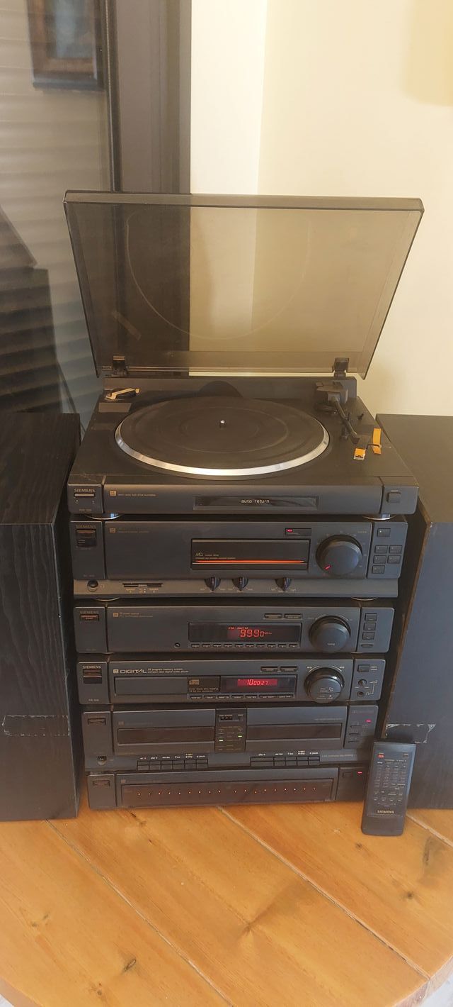 Equipo música Siemens Retro