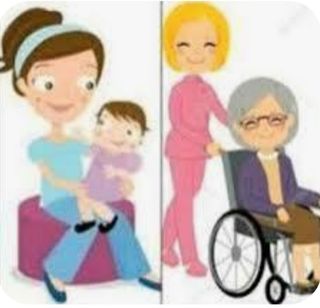 Acompañamiento y cuidado de mayores y niños