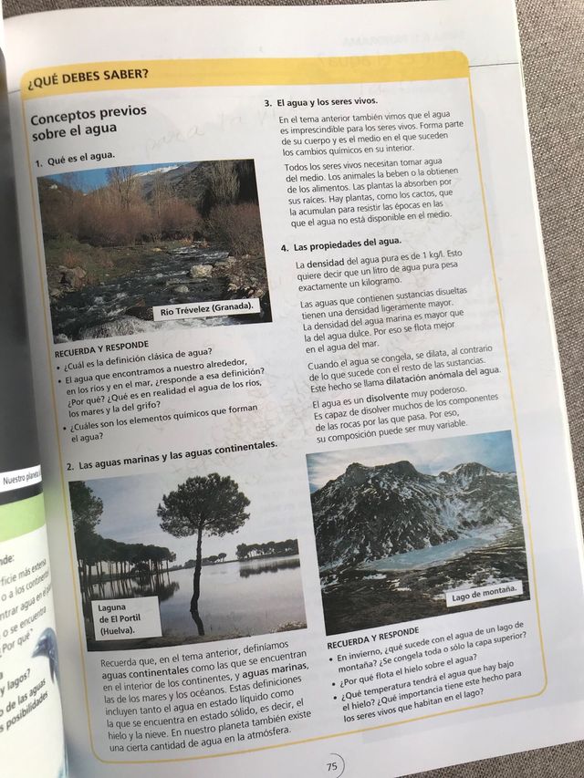 Ciencias de la Naturaleza 1 Eso buen Estado