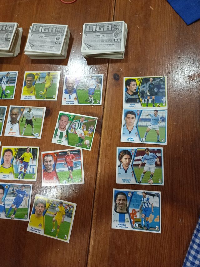 290 Cromos diferentes Liga 2005-2006
